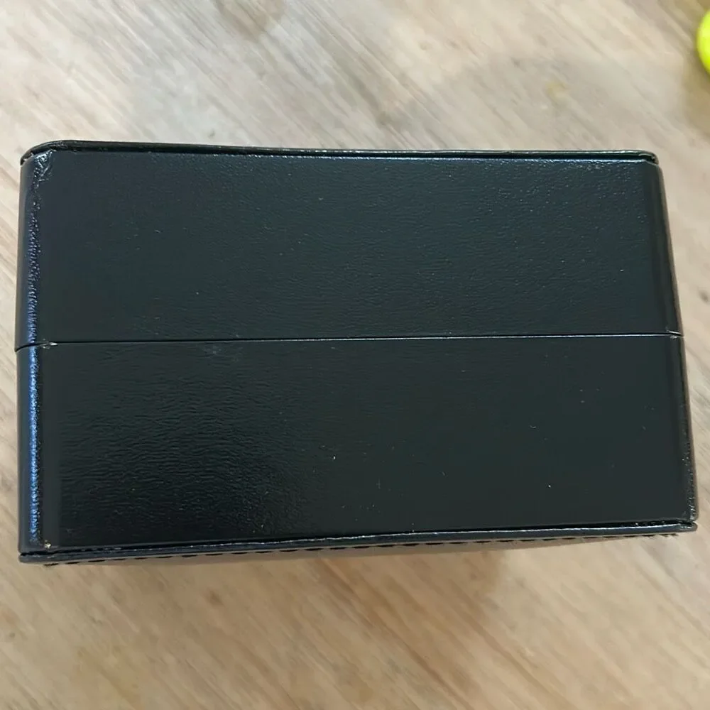Magnus black empty watch box hard case